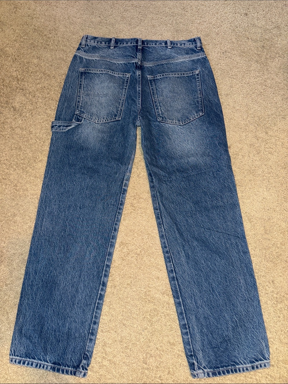 Reformation Women’s Relaxed Paneled Jeans - Blue Denim - Picture 3 of 4